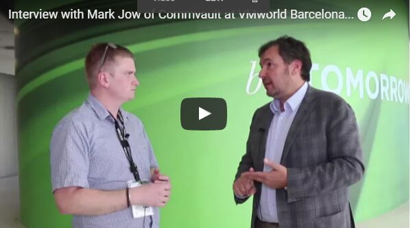 Interview with Commvault at VMworld Barcelona 2016