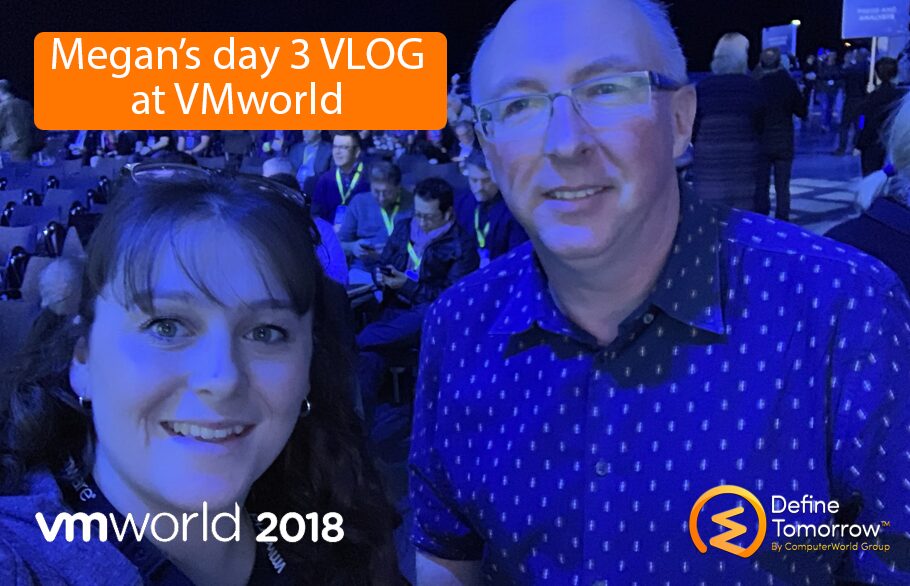 Megan’s Day Three VLOG at VMWorld