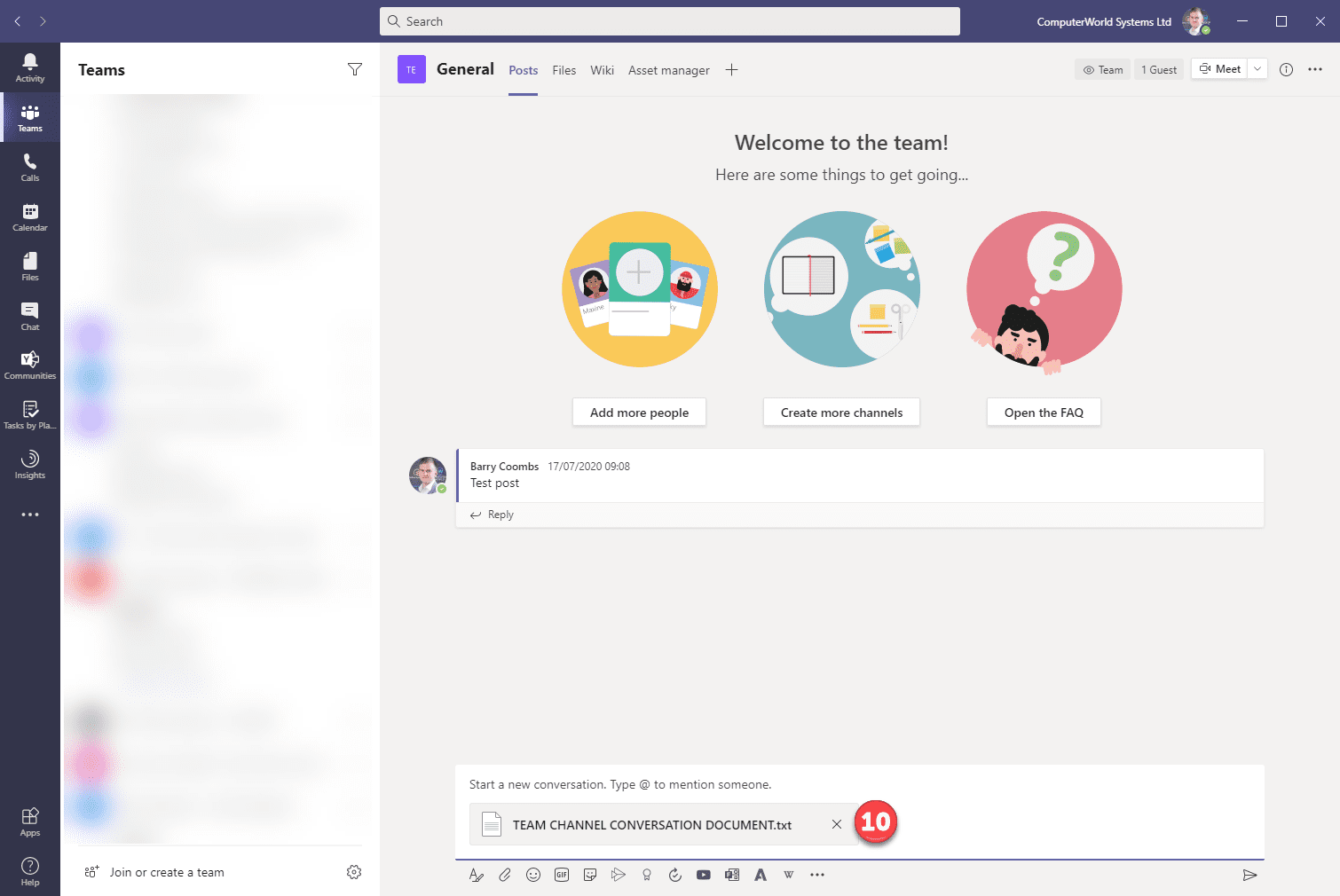 Where are my documents saved within Microsoft Teams?