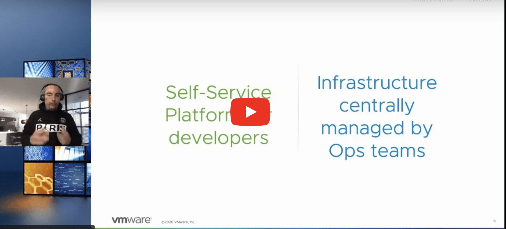 Creating a developer self-service platform with vSphere 7 while maintaining governance