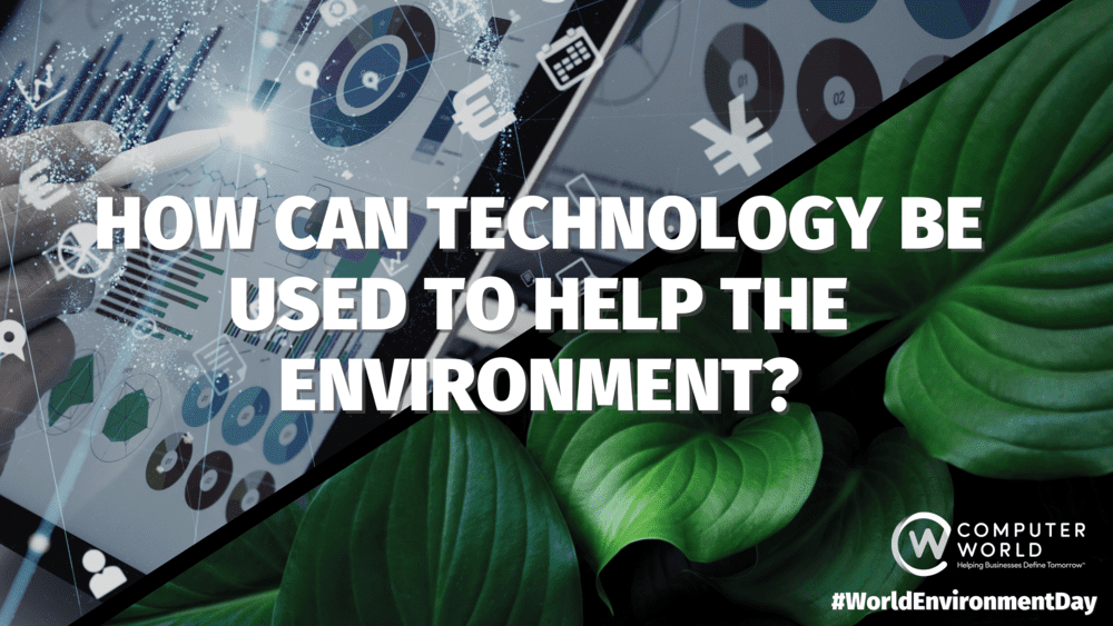 How can technology be used to help the environment?